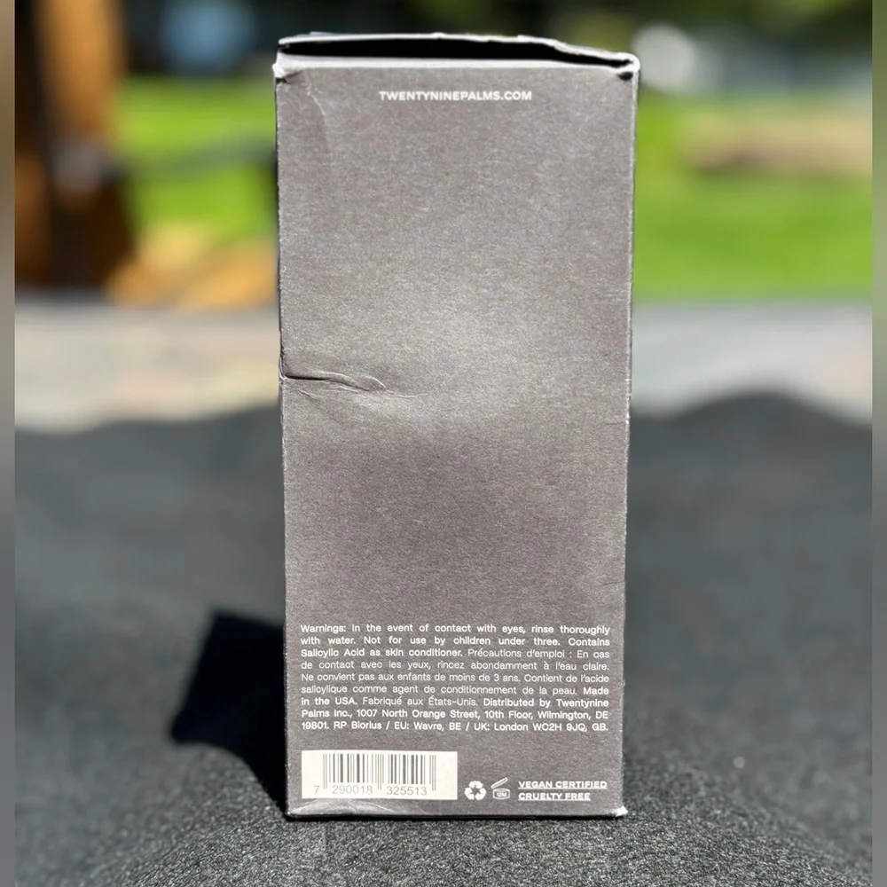 Twentynine Palms  Pinyon Poet Body Wash aromatic foaming cleanser